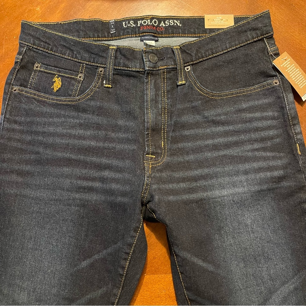 U.S. Polo Assn. Men’s Jeans Slim size 34 - Picture 3 of 12